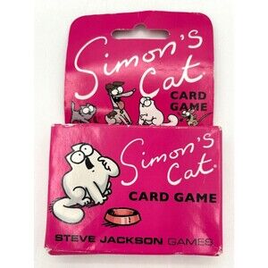 Steve Jackson Game #1539 Simon's Cat Card Game New 1st Edition 1st Printing 2016
